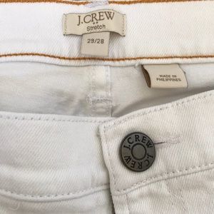 J Crew Factory White Skinny Jeans Size 29